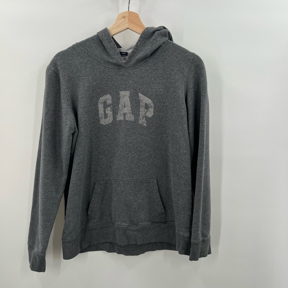Gap Grey Stretch Hoodie Ladies Medium